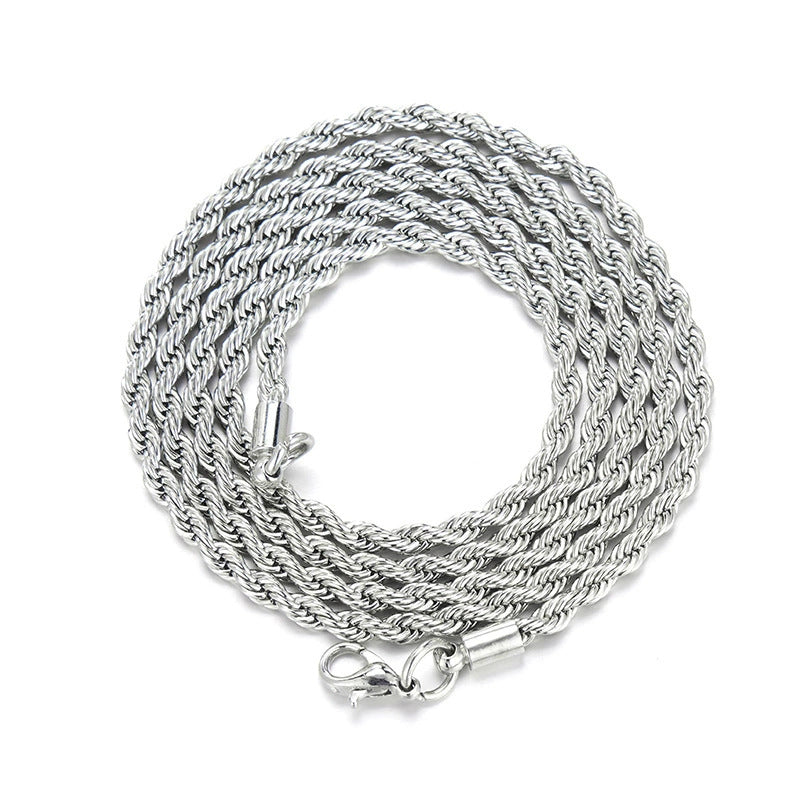 Hip-Hop Full Diamond Square Pendant