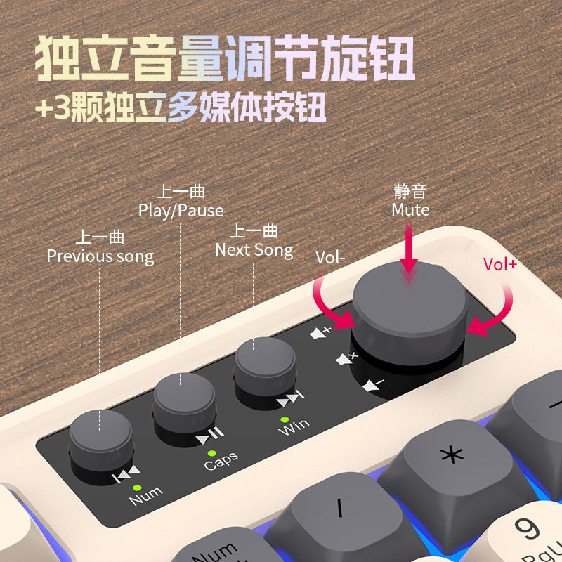 RGB Wired Gaming Keyboard and Mouse Set – 98-Key USB, RGB Backlight