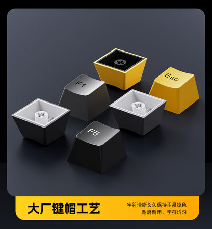 Wireless Mechanical Keyboard – 98 Keys, RGB, Bluetooth & 2.4GHz, Hot-Swap USB-C