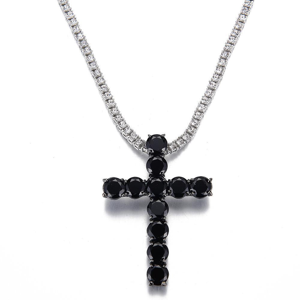 Hip-Hop Full Diamond Square Pendant